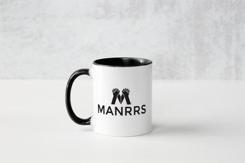 White MANRRS Mugs